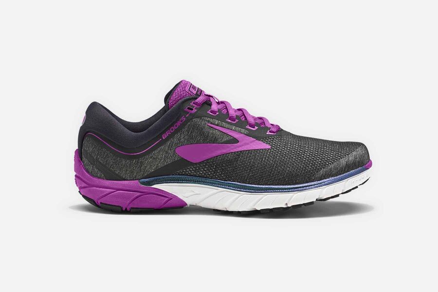 Zapatillas Running Brooks PureCadence 7 Mujer Gris/Moradas España VXZO50739